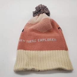 The North Face 'Hey There Explorer' Pink Beanie One Size alternative image