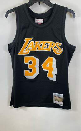 Mitchell & Ness Lakers O'Neal #34 Black Jersey - Size Small