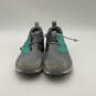Womens Furylite Asymmetrical V70804 Gray Green Lace-Up Sneaker Shoes Size 9 image number 1