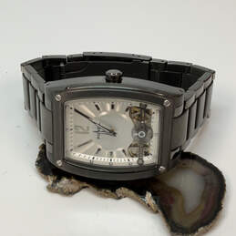 Designer Fossil Twist ME-1005 White Rectangle Dial Analog Wristwatch