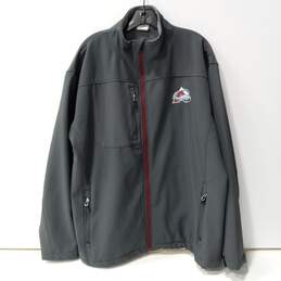 NHL Colorado Avalanche Zip Up Jacket Size XL