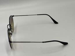 Mens RB3447 Black Metal Frame UV Protection Polarized Lens Round Sunglasses alternative image