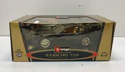 Burago Ferrari 550 Maranello 1996 Die Cast Metal Black
