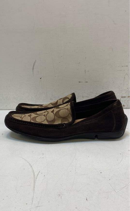 Coach Brown Loafer Casual Shoe Men 9 image number 2