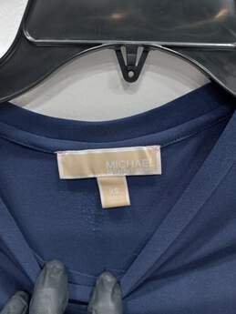 Michael Kors Blue Shirt Dress Women's Size XS alternative image