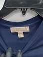 Michael Kors Blue Shirt Dress Women's Size XS image number 2