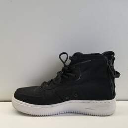 Nike SF Air Force 1 Mid Black Sneakers AJ0424-004 Size 6Y/7.5W alternative image