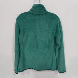 Patagonia Women's Teal Synchilla Snap T Fleece Pullover Jacket Size M alternative image