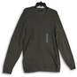 NWT Alfani Mens Brown Knitted V-Neck Long Sleeve Pullover Sweater Size L image number 1