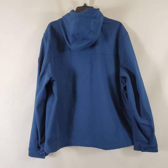Tommy Hilfiger Men's Blue Full Zip-Up Sweater SZ XL image number 4