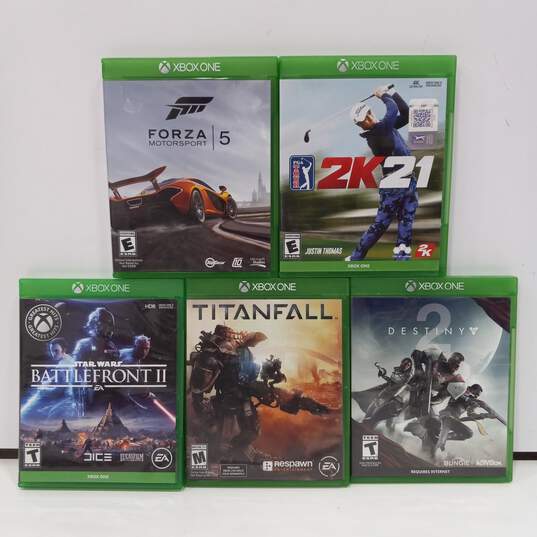 Bundle Of 5 Microsoft Xbox One Games image number 1