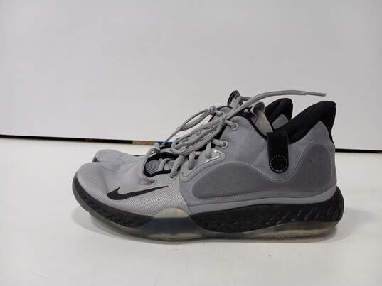 NIKE KD Trey Men's Wolf Grey Basketball Lace-Up Shoes Size 12 image number 3