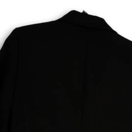 NWT Womens Black Peak Lapel Long Sleeve Double Breasted Blazer Size 6