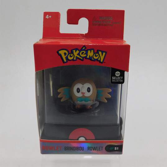 Rare Pokemon Rowlet Select Collection Season 1 Action Figure Sealed image number 1