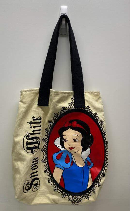 Disney Store Snow White Canvas Tote Bag image number 1