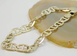 10k Yellow Gold Anchor Chain Bracelet 10.6g