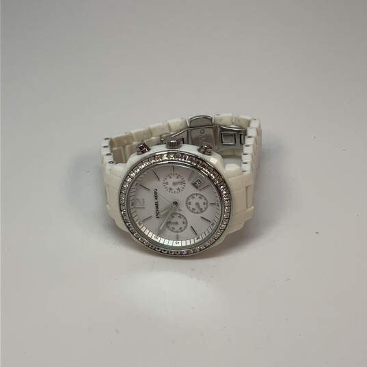IOB Designer Michael Kors MK-5079 Round Dial Chronograph Analog Wristwatch image number 2