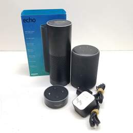 Bundle of 3 Assorted Amazon Smart Speakers