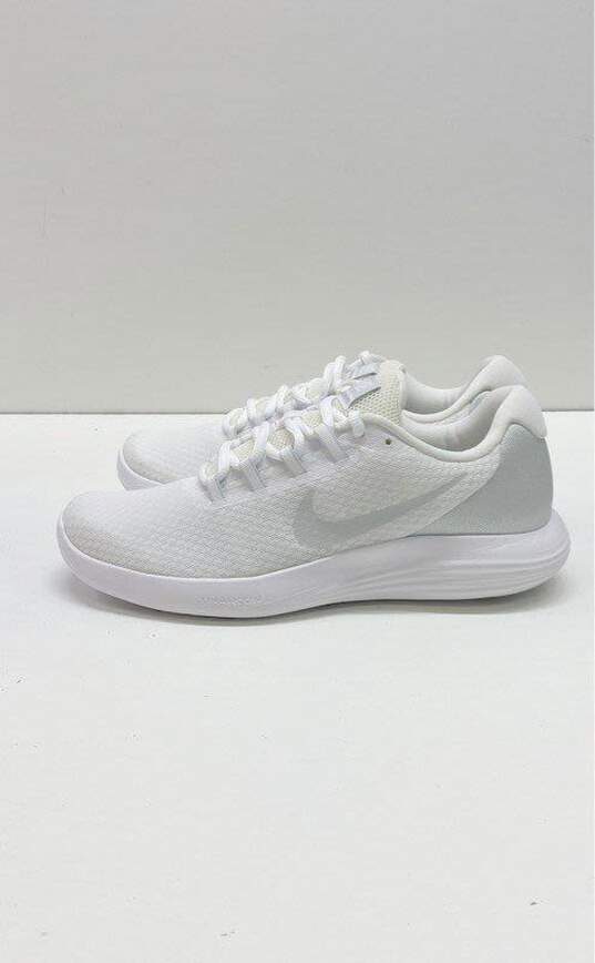 Nike Lunar Converge White Athletic Shoes Women's Size 11 image number 2