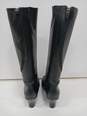 Dansko Women's Black Leather Heeled Calf Boots 3408020200 Size 37 image number 3