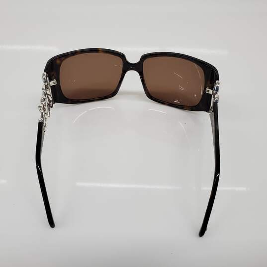 Brighton 'You Gotta Have Heart' Brown Tort Sunglasses image number 3