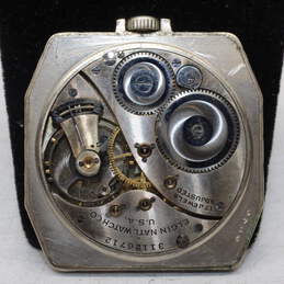 Vintage Elgin 14K White Gold Filled 17 Jewel Pocket Watch alternative image