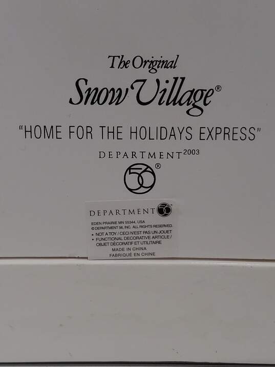 Department 56 Holiday Gift Set Holiday Express In Box image number 10