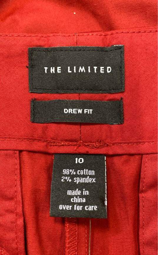 The Limited Red Drew Fit Shorts - Size 10 image number 5