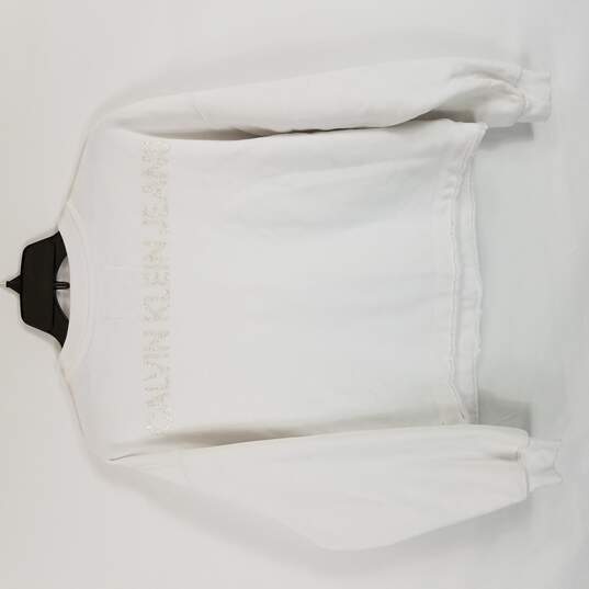 Calvin Klein Jeans Women Long Sleeve White XS image number 2