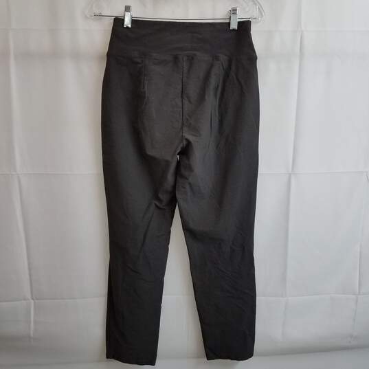 Eileen Fisher dark gray knit pull on pants women's PS petite nwt image number 2