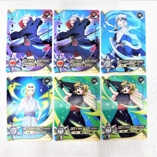 Rare Naruto TCG Lot of 15 Lenticular 3D Hyper Rare Cards image number 3