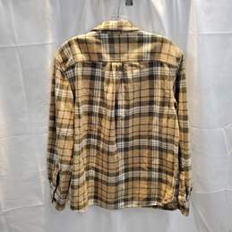 The North Face Full Button Up Cotton Flannel Shirt Men's Size L alternative image