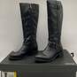 NIB Kenneth Cole Reaction Womens Black Side Zipper Tall Riding Boots Size 9 image number 2