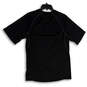 Mens Black Short Sleeve Crew Neck Activewear Pullover T-Shirt Size Medium image number 2