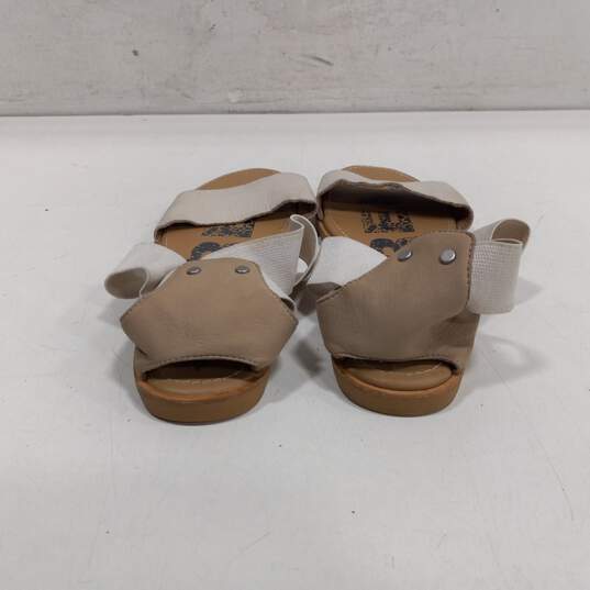 Sorel Women's Ella Cream Open Toe Ankle Strap Sandals Size 9 image number 2