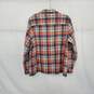 Pendleton Coral & Blue Patterned Wool Button Up Shirt WM Size L image number 2