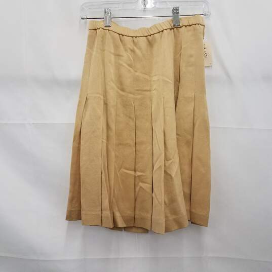 Linda Allard Ellen Tracy Silk Skirt Size 8 image number 2