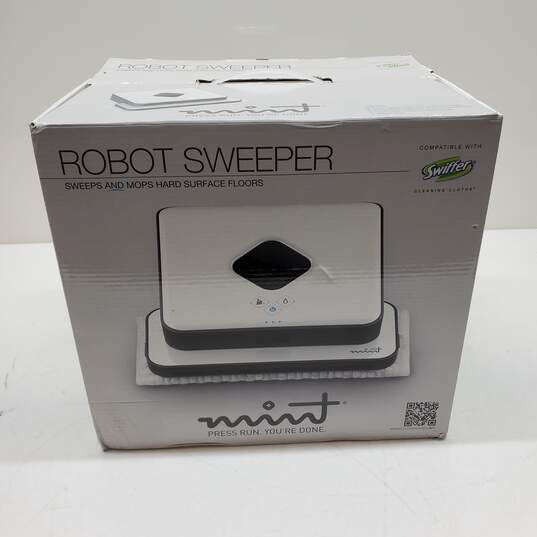Mint Robot Sweeper Hard Surface Sweeper and Mop IOB image number 6