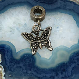 Designer Pandora S925 ALE Sterling Silver Butterfly Shape Dangle Charm