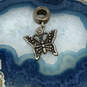 Designer Pandora S925 ALE Sterling Silver Butterfly Shape Dangle Charm image number 1