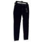 NWT Womens Blue Mid Rise Dark Wash Pockets Denim Skinny Leg Jeans Size 29 image number 1
