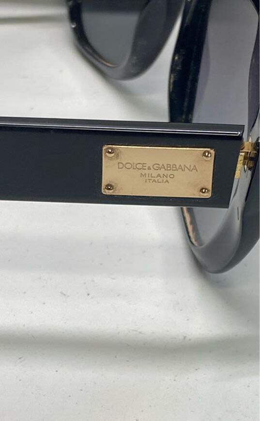 Dolce & Gabbana Black Sunglasses - Size One Size image number 6