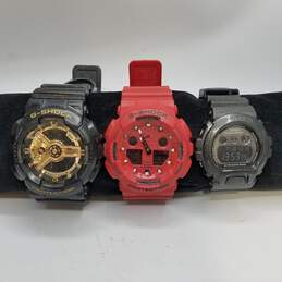 Men's Casio G-shock Various Resin Watch Collection