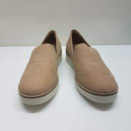 Softwalk Ivory Suede Whistle Sand Loafers Sz 8.5 alternative image