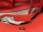 Womens Hamilton Red Saffiano Leather Double Handle Chain Strap Tote bag image number 6