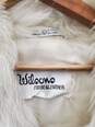 Women White Wilsons Fur coats used Size-L image number 4