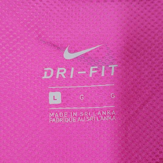NWT Womens Dri-Fit Scoop Neck Sleeveless Activewear Pullover Tank Top Size Large image number 3