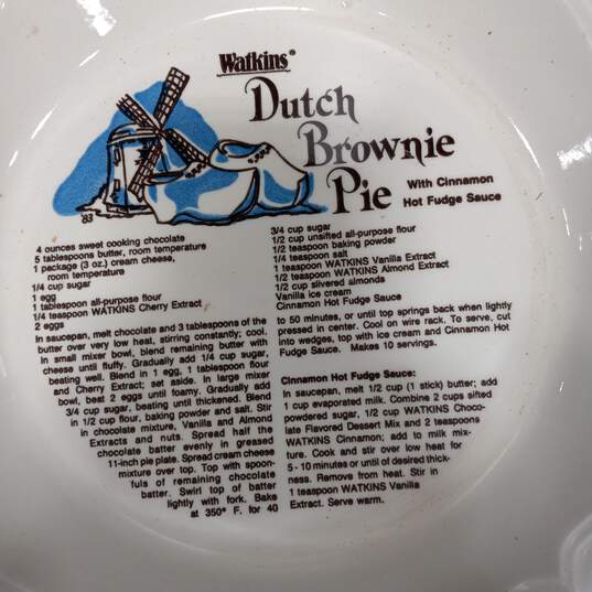 Watkins Ceramic Dutch Brownie Pie Pan image number 4
