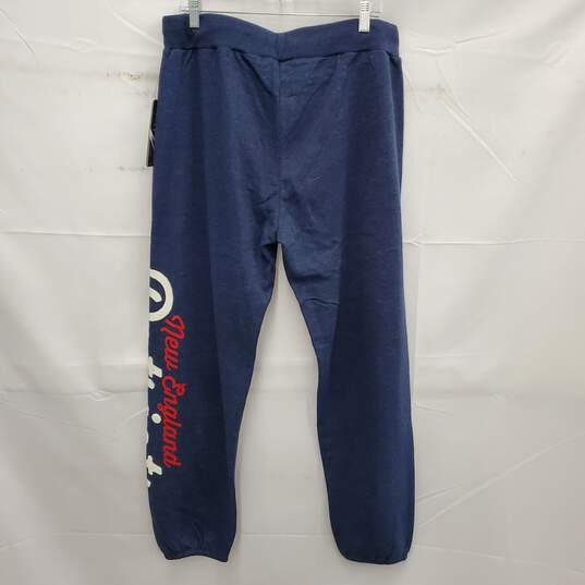 NWT Carl Banks 4 Her NFL Patriots Blue Sweat Pants Size XL image number 2