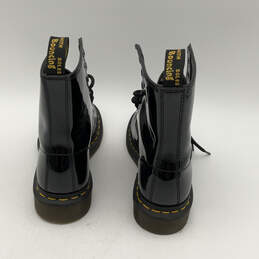 Unisex 1460 Black Smooth Leather 8-Eye Lace Up Combat Boot Size M 6 W 7 alternative image